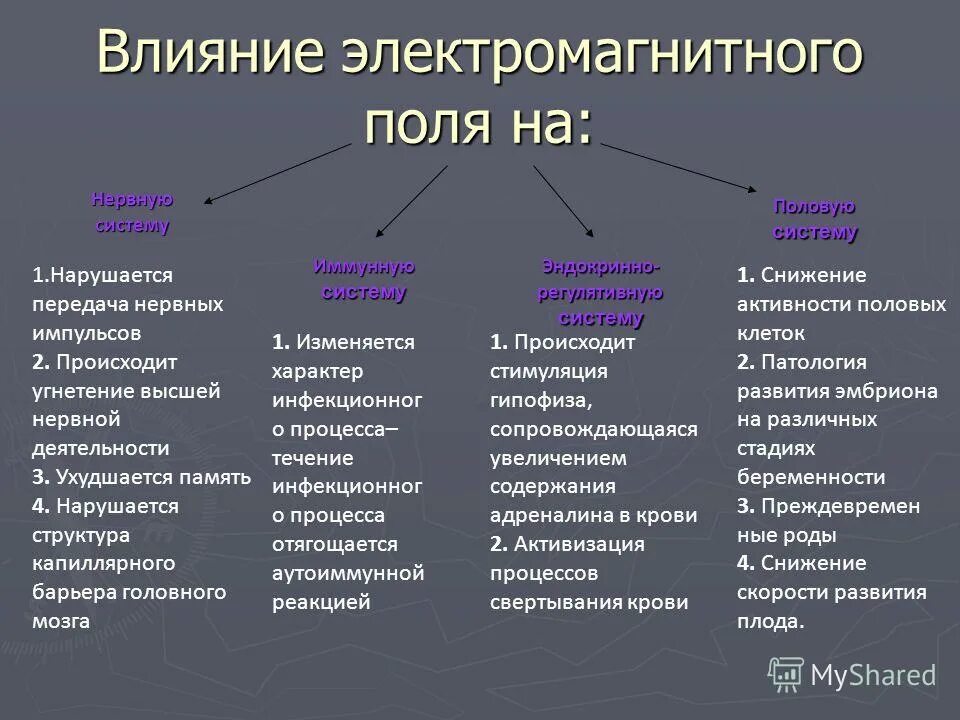 Локальное воздействие постоянного магнитного поля на человека