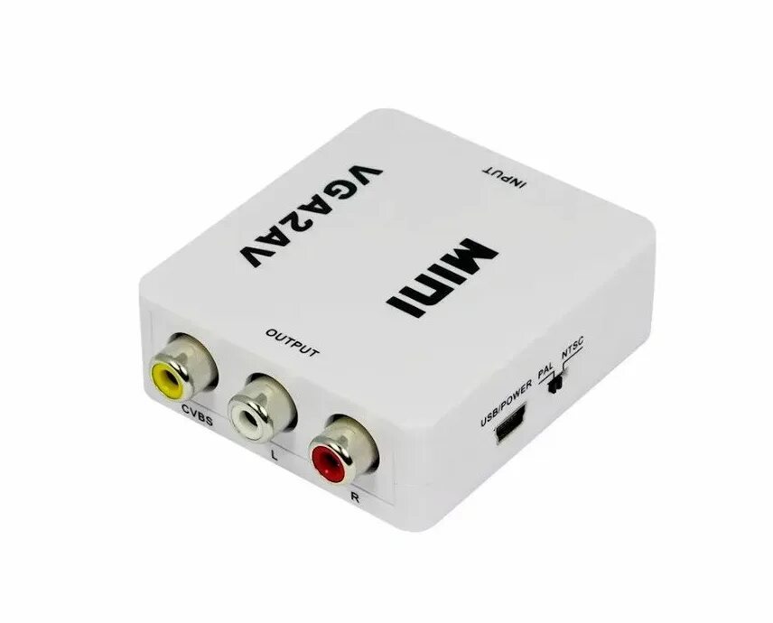 Av 2.0. Адаптер Mini av2vga 1080p Converter to 3 RCA (Black). Переходник Mini VGA 2 HDMI CVBS. Av RCA to VGA. Мини преобразователь видеосигнала с av 3rca на VGA.