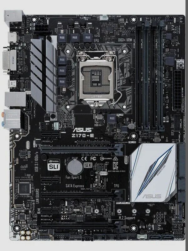 ASUS z170-e. Материнская плата ASUS 1151. Материнская плата z170. Z 170 Socket.