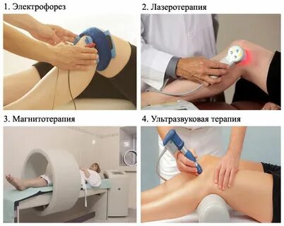 Электрофорез на коленный сустав