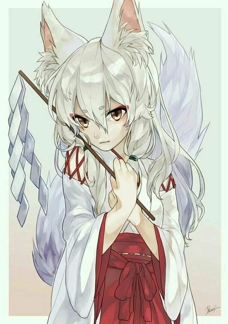 Аниме неко кицунэ. Suzuno kitsune. Azur lane кицунэ. Девятихвостая кицунэ. Аниме кицунэ фокс белая.