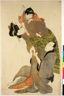 Kitagawa Utamarou Erotic painting, Japanese woodblock printing, Japanese pr...