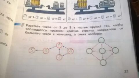 Вставь в кружки