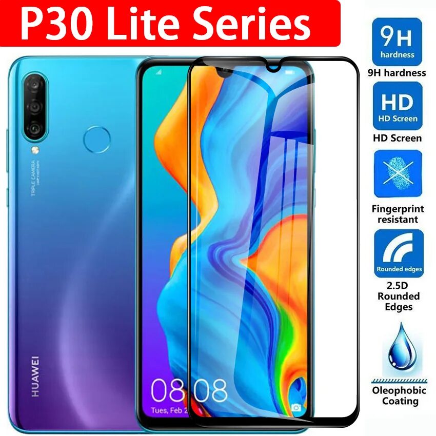 Стекло защитное для Huawei Honor 20 Lite. Защитное стекло Huawei p30 Lite. Huawei p30 Лайт спереди. Защитное стекло для Huawei p30 Lite/ Nova 4 e (полное покрытие) черный. P30 lite экран