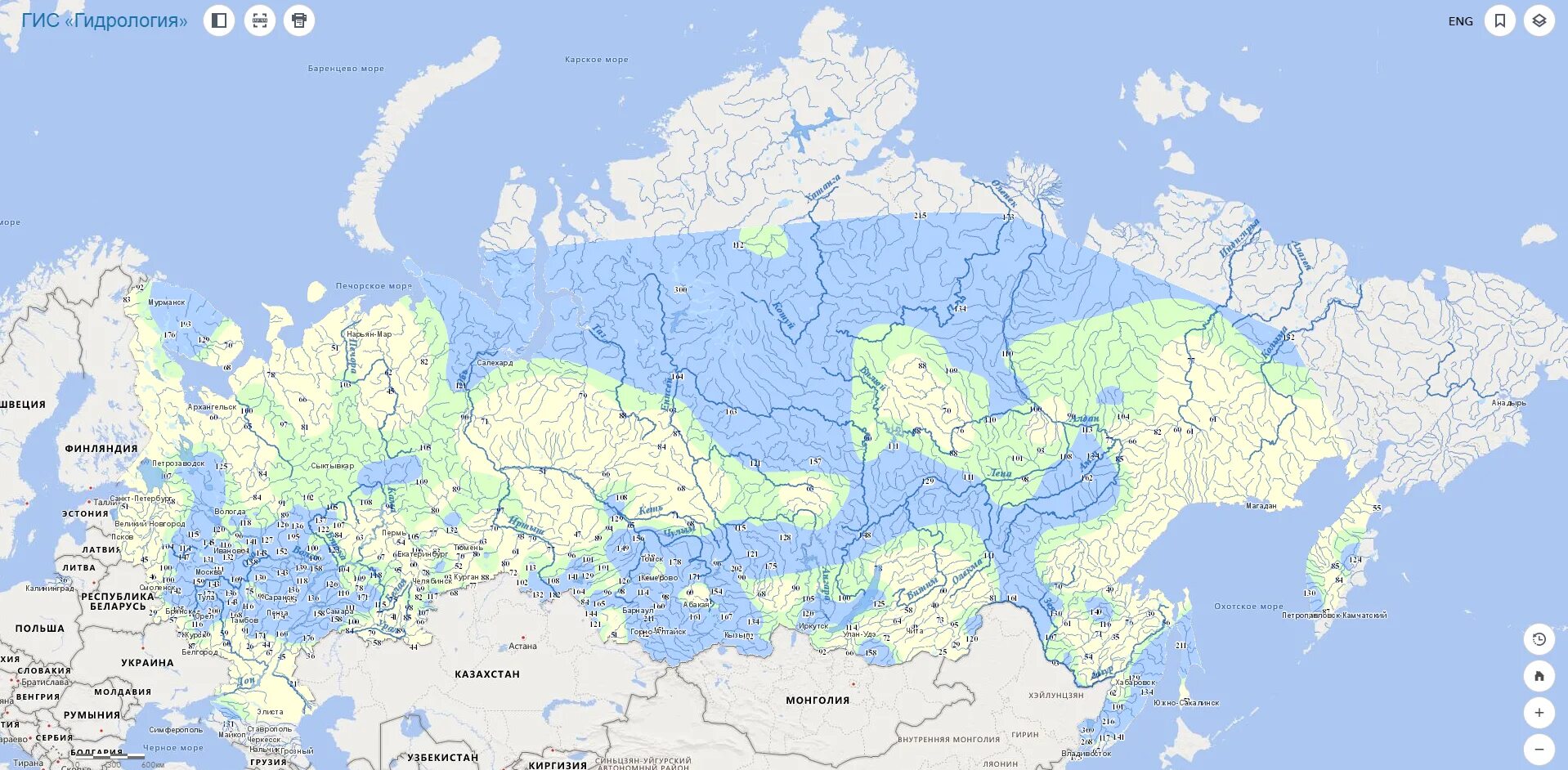 Граница снежного покрова в россии на сегодня. Карта снежного Покрова в России. Запас воды в Снежном Покрове. Снежный Покров на территории России. Карта запасов воды на карте.