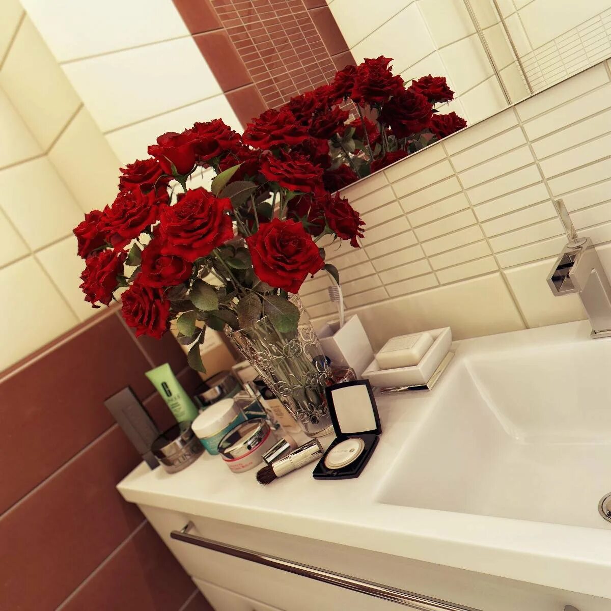 Розы в ванну с холодной водой. Цветы в ванной комнате. Букет цветов в ванной комнате. Розы в ванной. Ванная с розами.