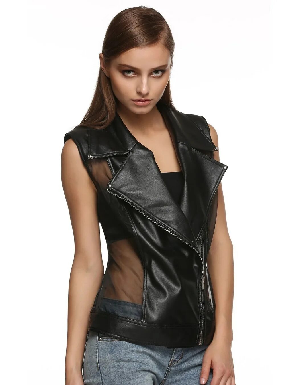Sportmax code кожаный жилет. жилетка женская натуральная. жилетка женская натуральная. кожаная безрукавка женская. кожаный жилет женский удлиненный.
