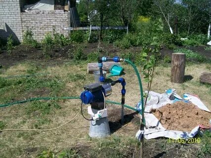 Скважина на дачном участке своими руками