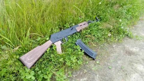 Деревянный автомат ак