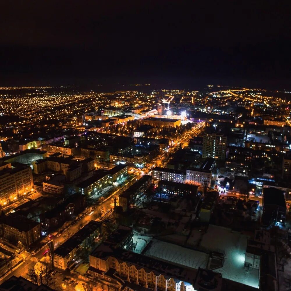 Ночной Ставрополь. Центр Ставрополя ночью. Ставрополь фото города 2021. Ночной город Нальчик.