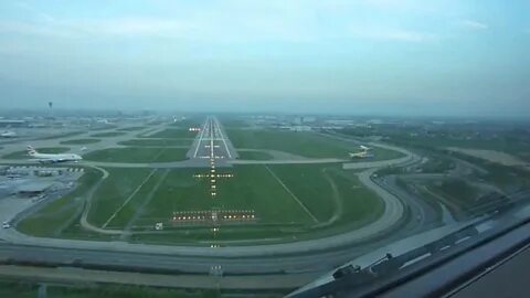 Landed to on airport