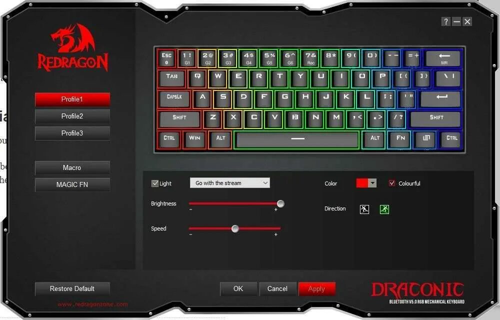 Reddragon как переключить подсветку. Reddragon k530. клавиатура reddragon k530. red dragon draconic клавиатура. reddragon 530.