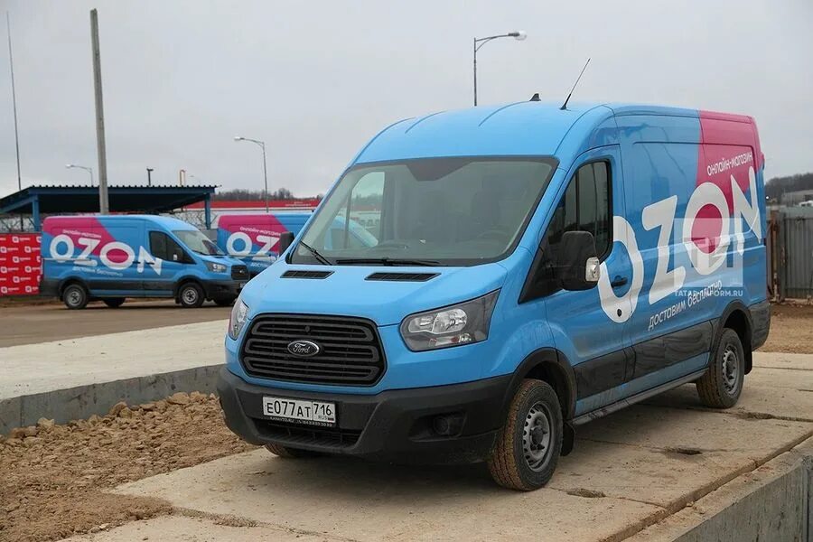Машинка металлическая инерционная ТМ Автопанорама, ГАЗель NEXT OZON ОЗИ, М1:28, 