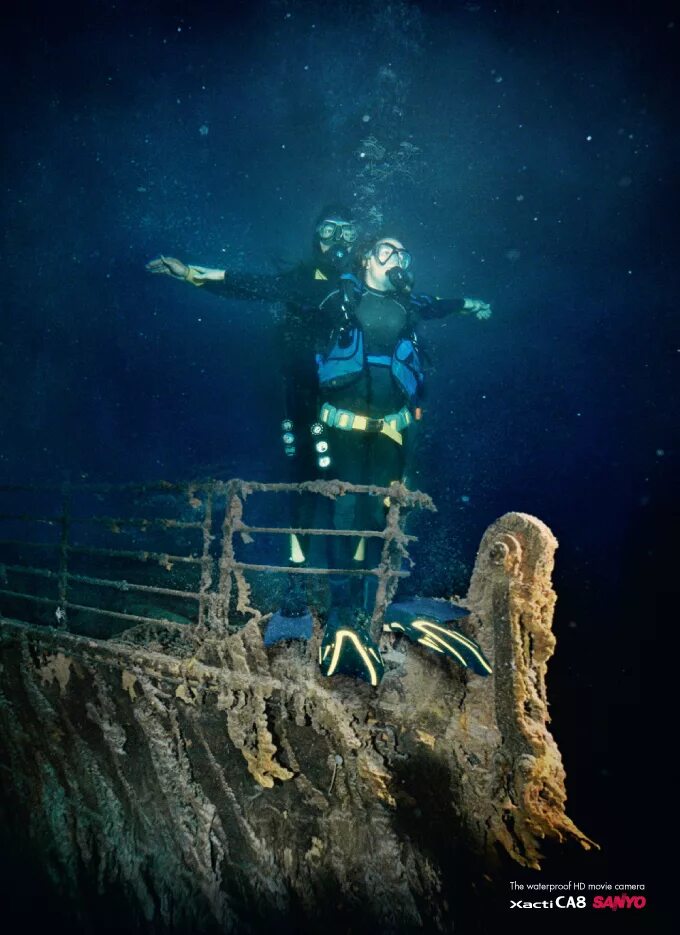 3 дня на дне океана. Титаник под водой. Титаник на дне. Затонувшие корабли Титаник. Подводный музей Британик.