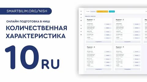 Ниш тест математика