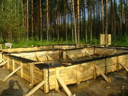 Опалубка для фундамента своими руками