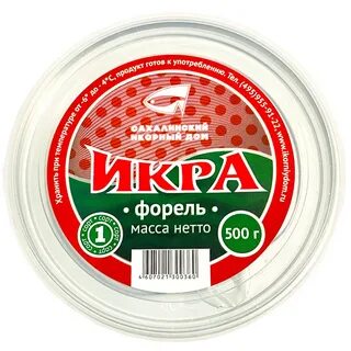 Икра форели в банке