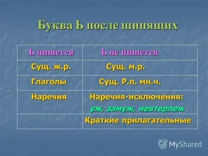 Ь на конце глаголов не пишется