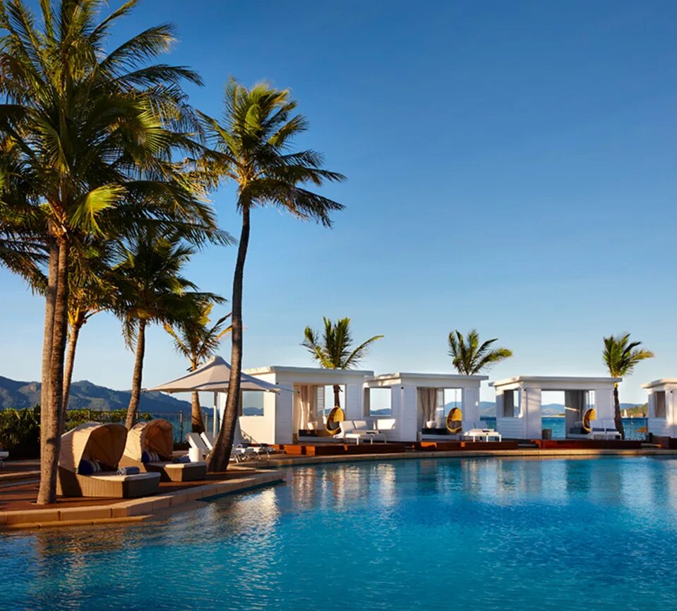 Hayman (большой Барьерный риф). Hayman Island Resort. Лучшие курорты Австралии. Архитектура на курортах Австралии. The only island