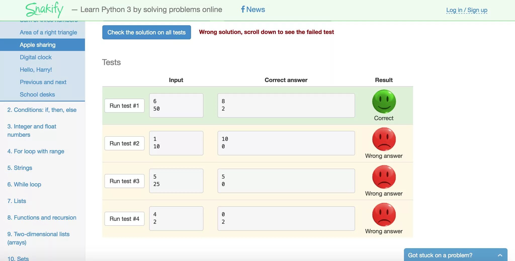 Set answers. Snakify решения 6 модуля. wrong answer. movers and shakers reading answers. failed test #21 of 40. wrong answer python3.