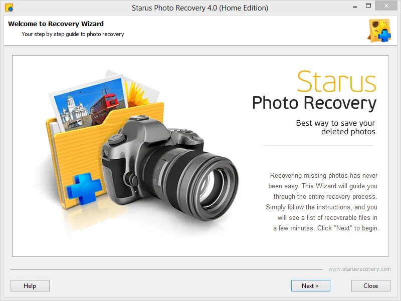 Recovered photos