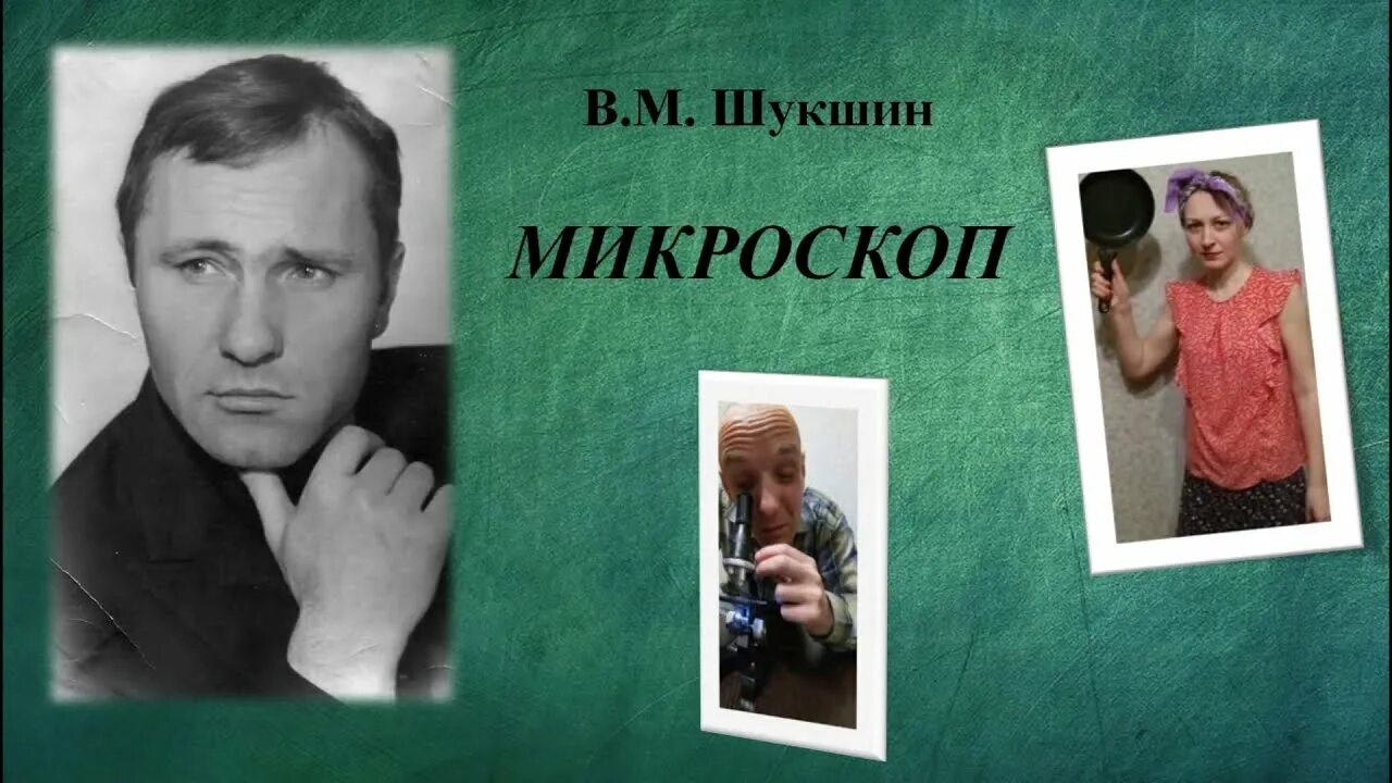 Микроскоп шукшин читать краткое. В М Шукшин микроскоп.