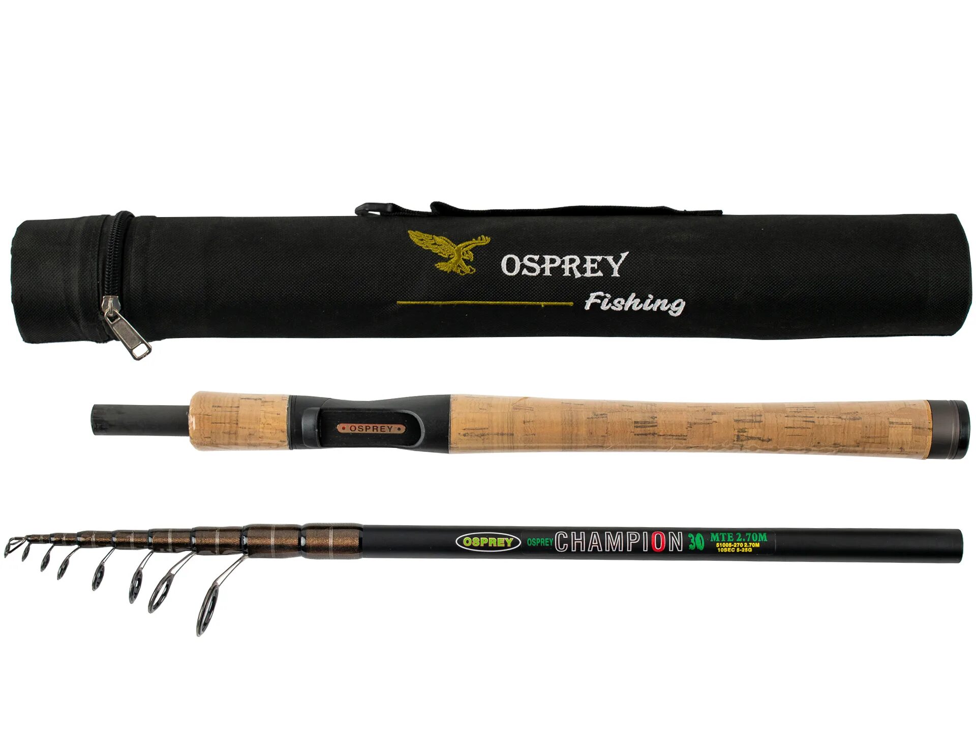 Spin 240. Спиннинг Osprey 210 Ultralite. Спиннинг Osprey MTE. Спиннинг тел. В тубусе Champion Osprey 2,7, 5-25 гр.. Спиннинг Champion 180mm.