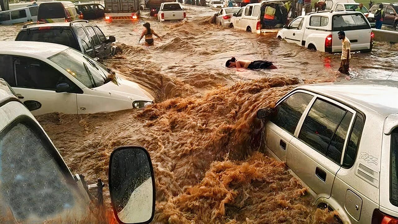 Потоп. Наводнение. Потоп в пустыне. Наводнение в Омане 2004 года. Ситуация в дубае сегодня с наводнением
