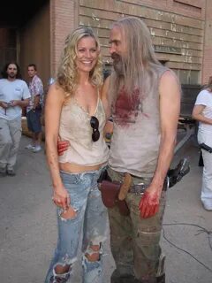 Sheri and Bill moments after wrapping filming of THE DEVIL'S REJECTS. 