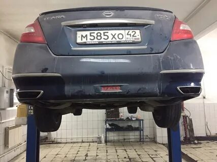 Выхлопная труба ниссан теана