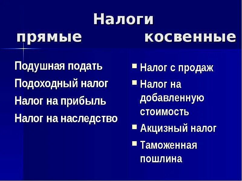 Налог с продаж это прямой или косвенный. Прямые и косвенные налоги. Налоги прямые косвенные налог на наследство. Подоходный налог прямой или косвенный. Подушный налог, косвенный налог.