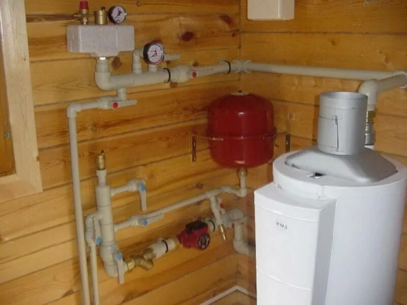 Газовый котел для частного двухэтажного дома