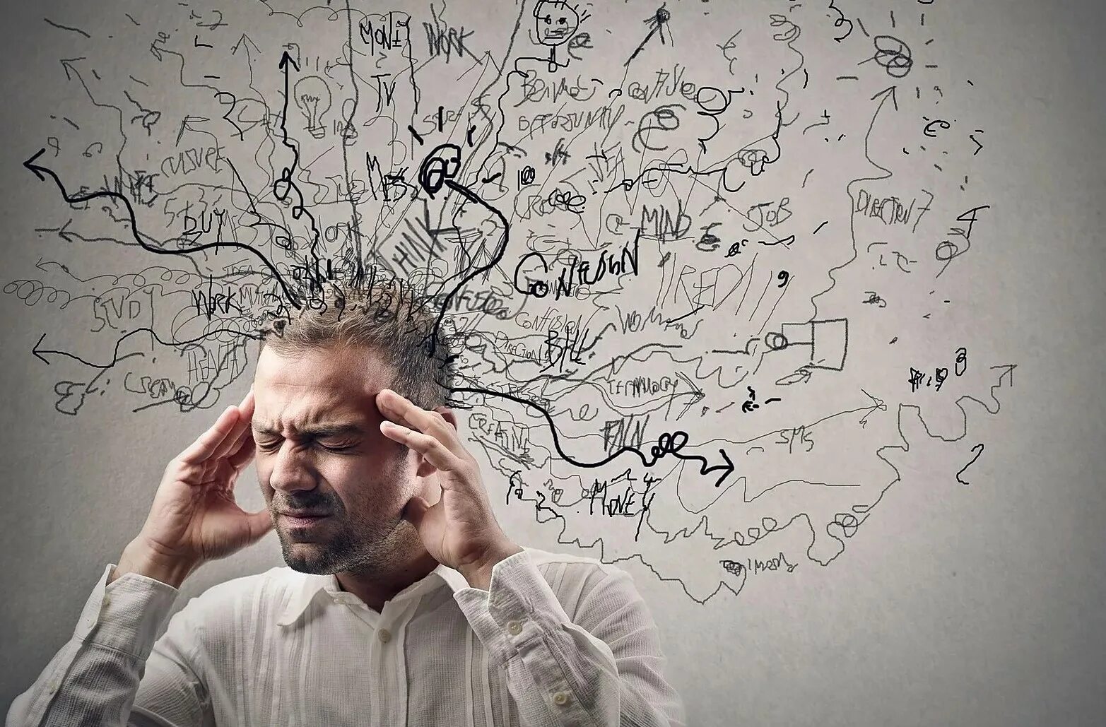 Хаотичная жизнь. Мысли человека. Скучная лекция. Хаотичный образ жизни. Негативные мысли.