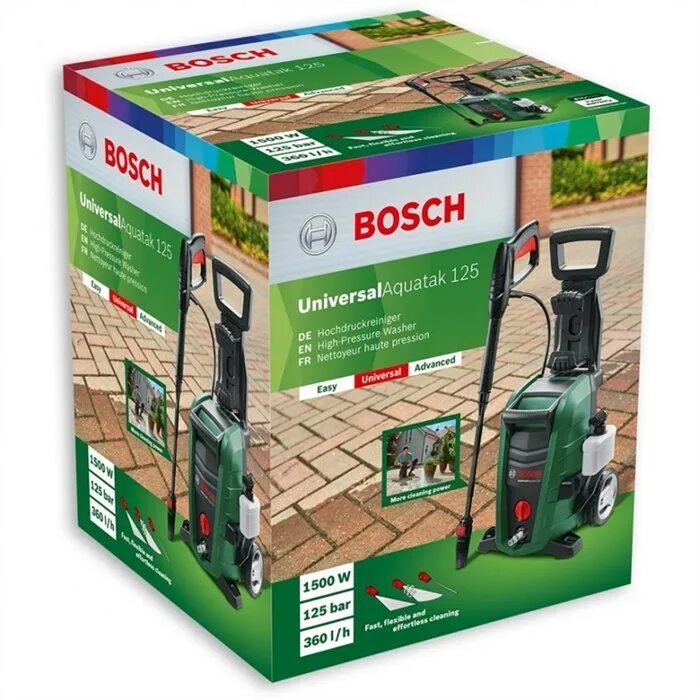 Мойка высокого давления Bosch UNIVERSALAQUATAK 135. Мойка высокого давления Bosch UNIVERSALAQUATAK 125. Мойка высокого давления Bosch UNIVERSALAQUATAK 130. Очиститель высокого давления Bosch UNIVERSALAQUATAK 125 0.600.8a7.a00. Мойка бош купить