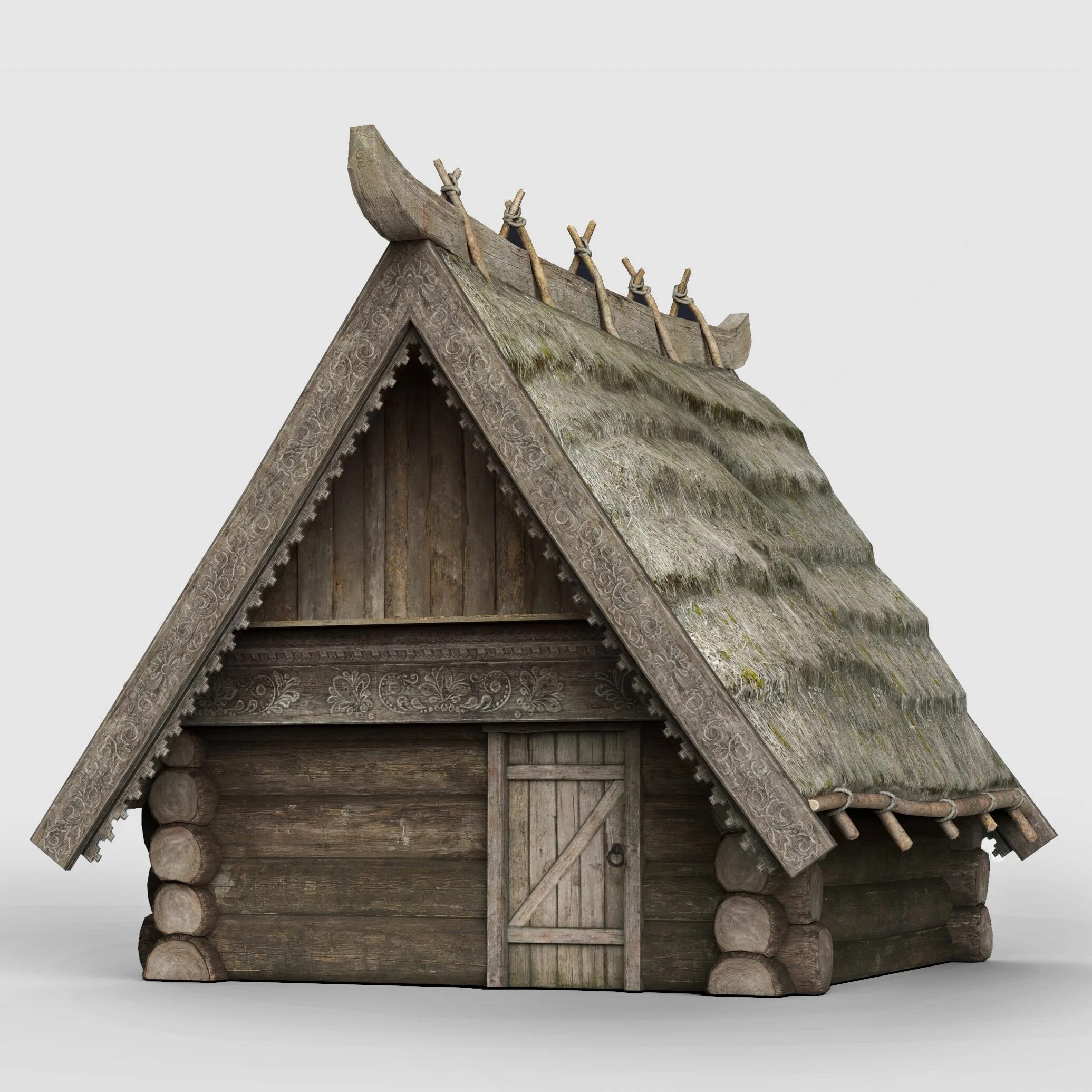 Средневековый деревянный дом. Жилища викингов. Дом Викинги модель. Домик 3д модель. 3d village