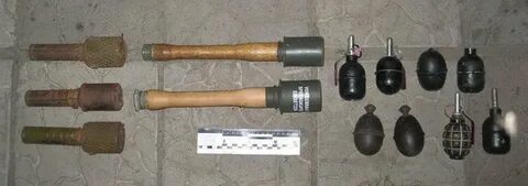 Какие гранаты стоят на вооружении
