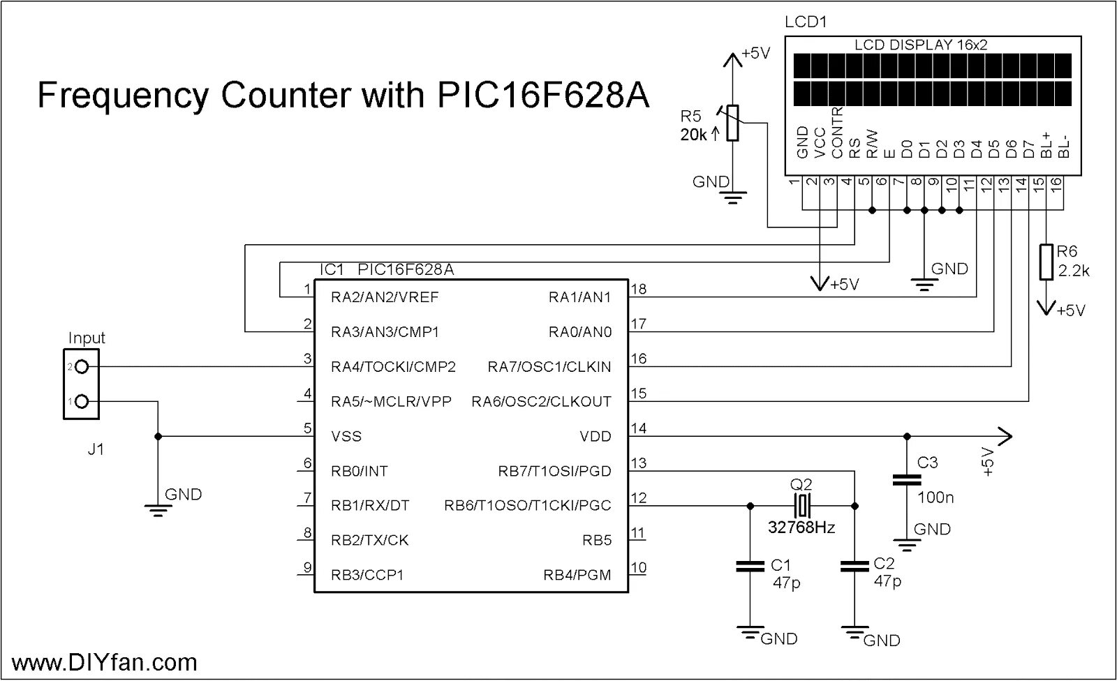 Lcd что это. Частотомер на 16f628a. частотомер . измеритель кварцев на pic16f628a. частотомер на pic контроллере pic16f84 с lcd дисплеем. частотомер на контроллере pic16f628a.