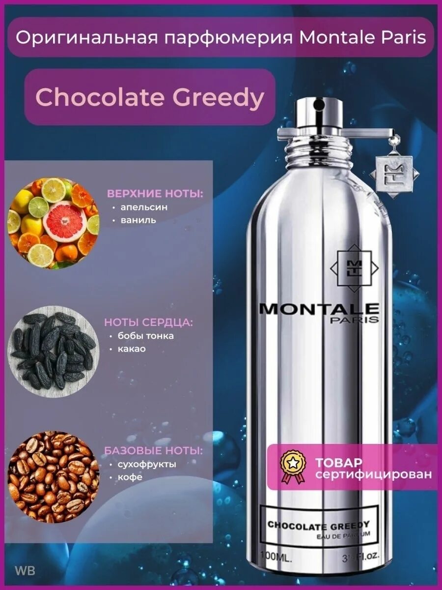 Монталь духи шоколад Гриди. Духи Montale Chocolate. Парфюмерная вода Montale Chocolate greedy. Шоколадные духи Монталь. Montale ноты