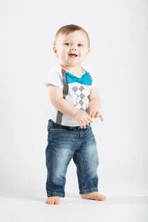 Standing baby