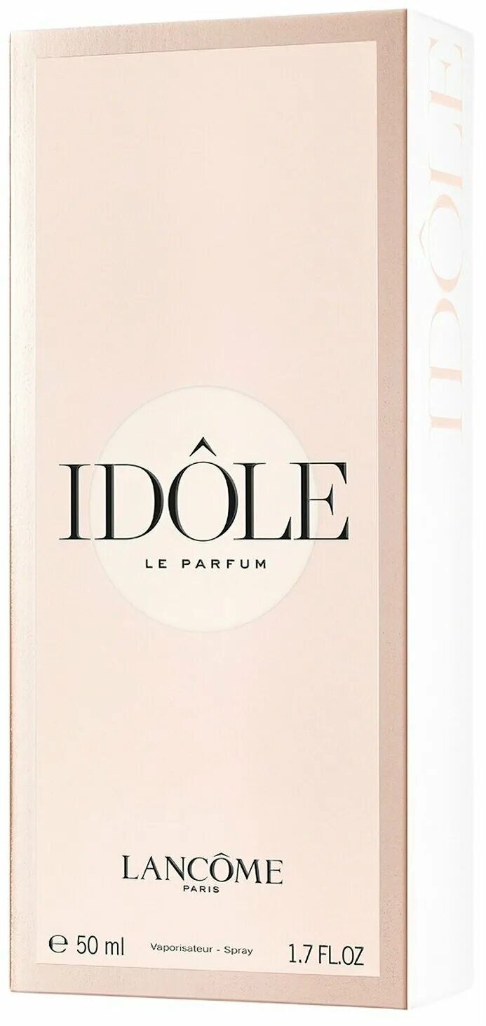 Lancome idole отзывы. Lancome Idole, 75 ml. Lancome Idole аромат. Idole парфюмерная вода 25 мл. Idol Parfum 50 мл Lancome.