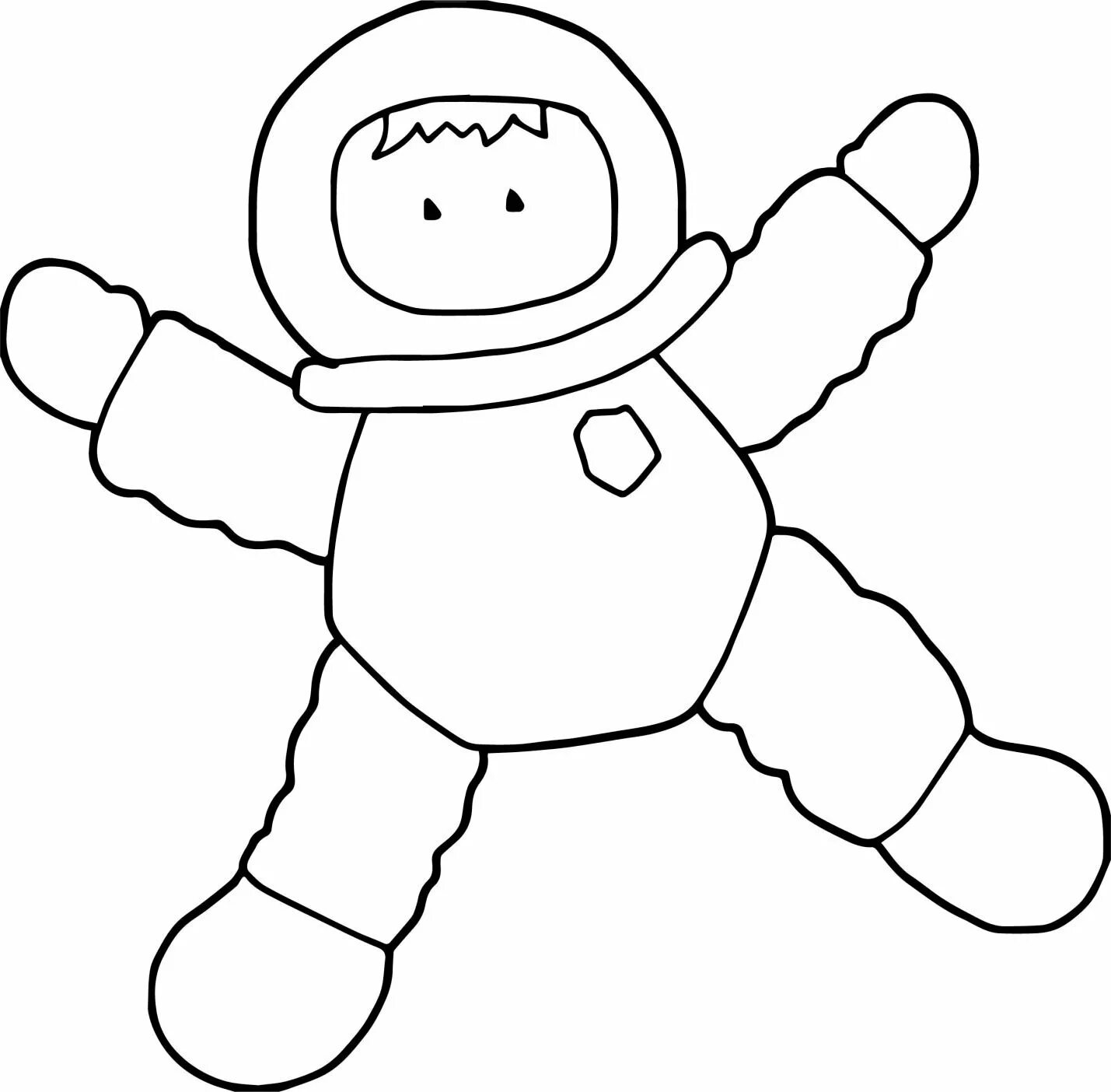 Космонавт раскраска для детей. Космонавт трафарет для детей. Космонавт картинка для детей раскраска. Космонавт раскраска для малышей.