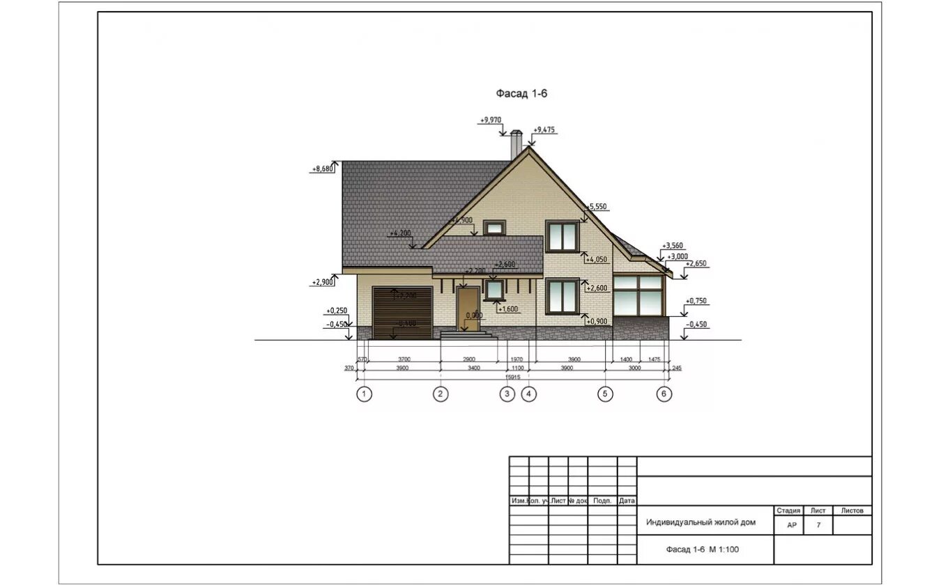 проект индивидуального жилого дома на 150-180 м. кв. визуальное решение индивидуального жилого дома. план индивидуального жилого дома. описание внешнего облика объекта.
