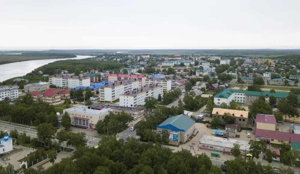 О. Ноглики. Сахалин. Аэропорт города ноглики. Сахалин, п.