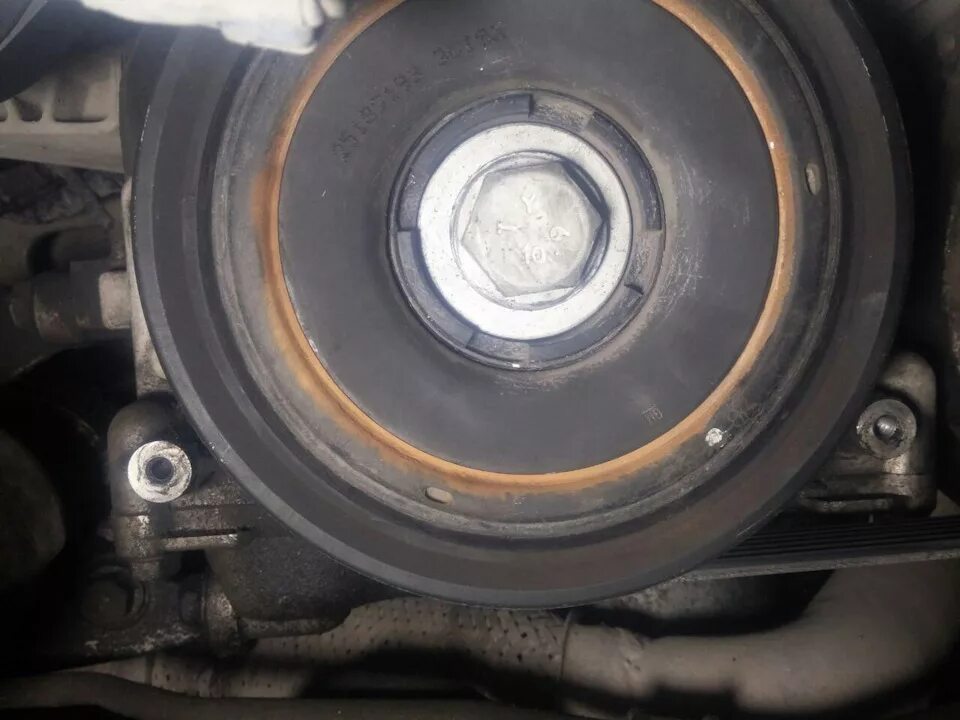Как снять шкив коленвала опель антара Замена шкива коленвала Антара Opel Antara, 2,2 л, 2013 года визит на сервис DR