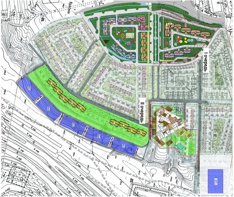 карта микрорайон спутник