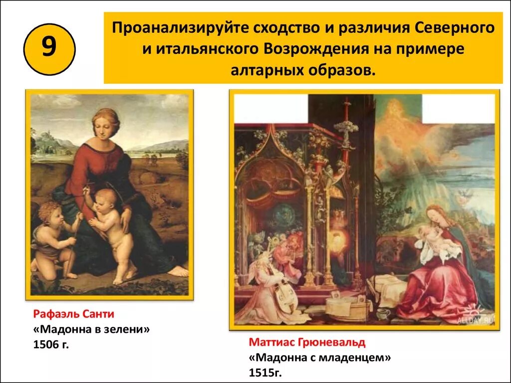 Сравнение картин