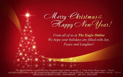 Merry christmas and happy new year wishes