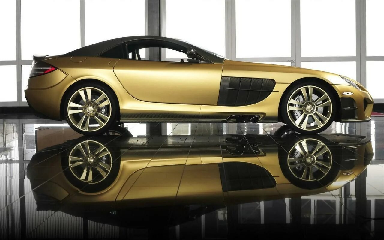 Gold car