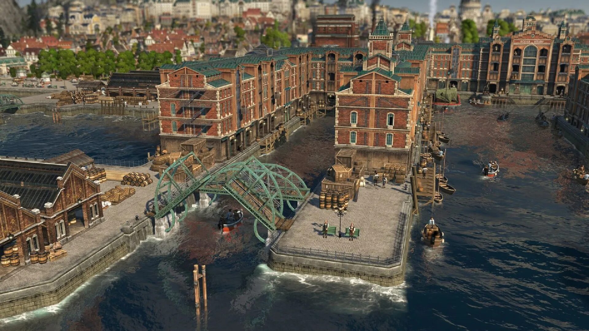 Anno 1800 игра. Anno 1800 Docklands. Анно 1808. Anno 1800 Шпайхерштадт. Анно 1800 дворец.