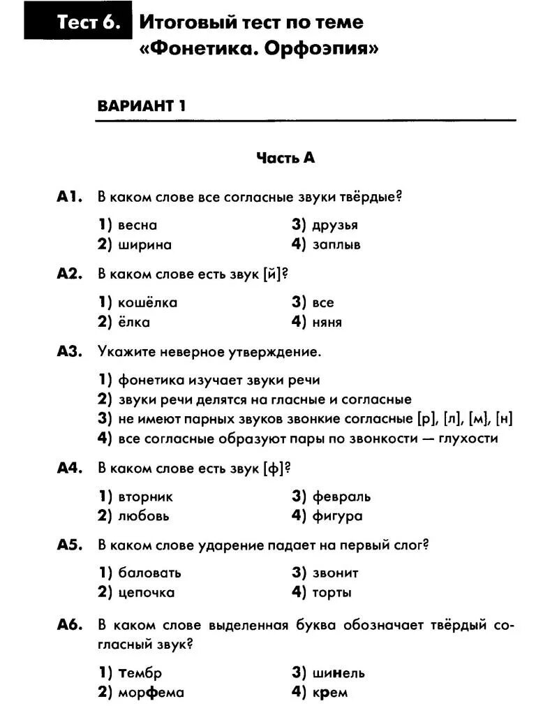 11 класс русский итоговый тест. Тесты по фонетике с ответами. Тест по орфоэпии. Орфоэпия тест 5 класс. Тест орфоэпия 8 класс.